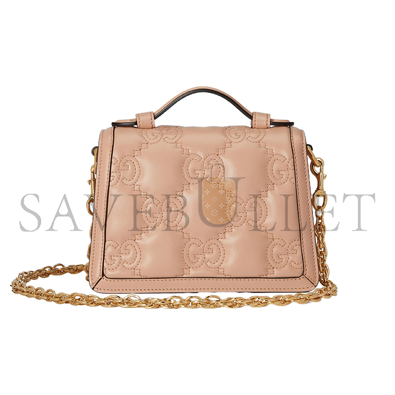 GUCCI GG MATELASSÉ SMALL SHOULDER BAG 724499 (18*13*6.5cm)